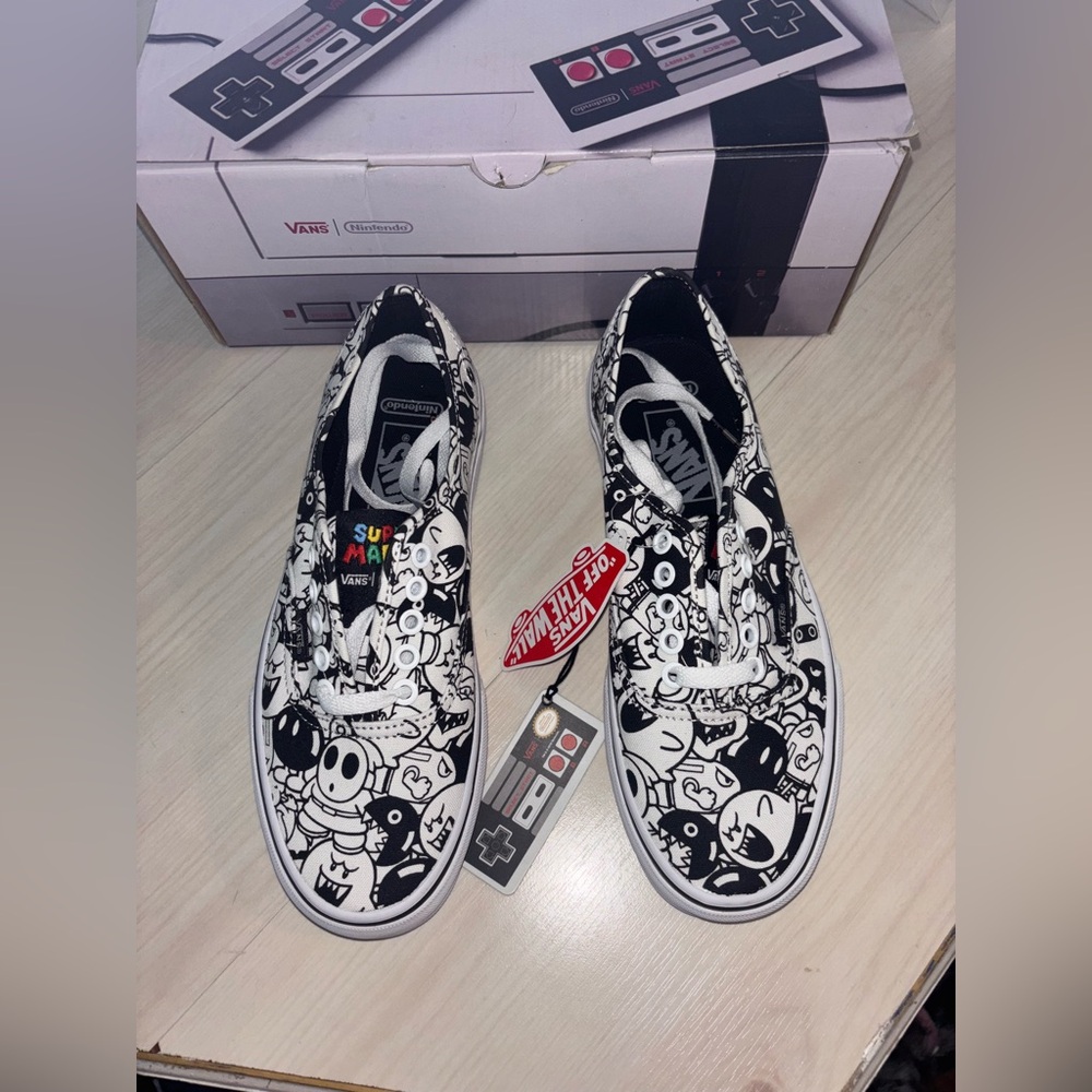 Mario Nintendo Vans - Brand new in box